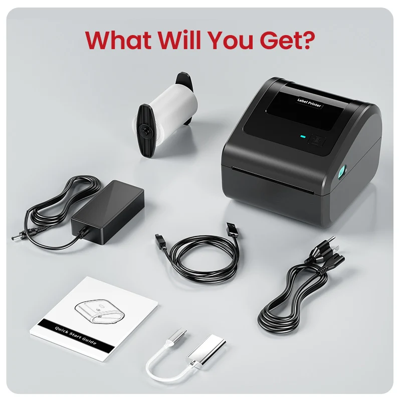 [New Arrival] Phomemo D450-BT Bluetooth Shipping Label Printer