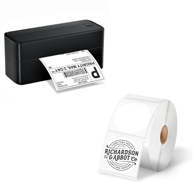 Phomemo PM241-BT Bluetooth Shipping Label Printer Kit
