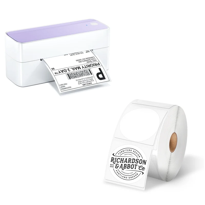 Phomemo PM241-BT Bluetooth Shipping Label Printer Kit