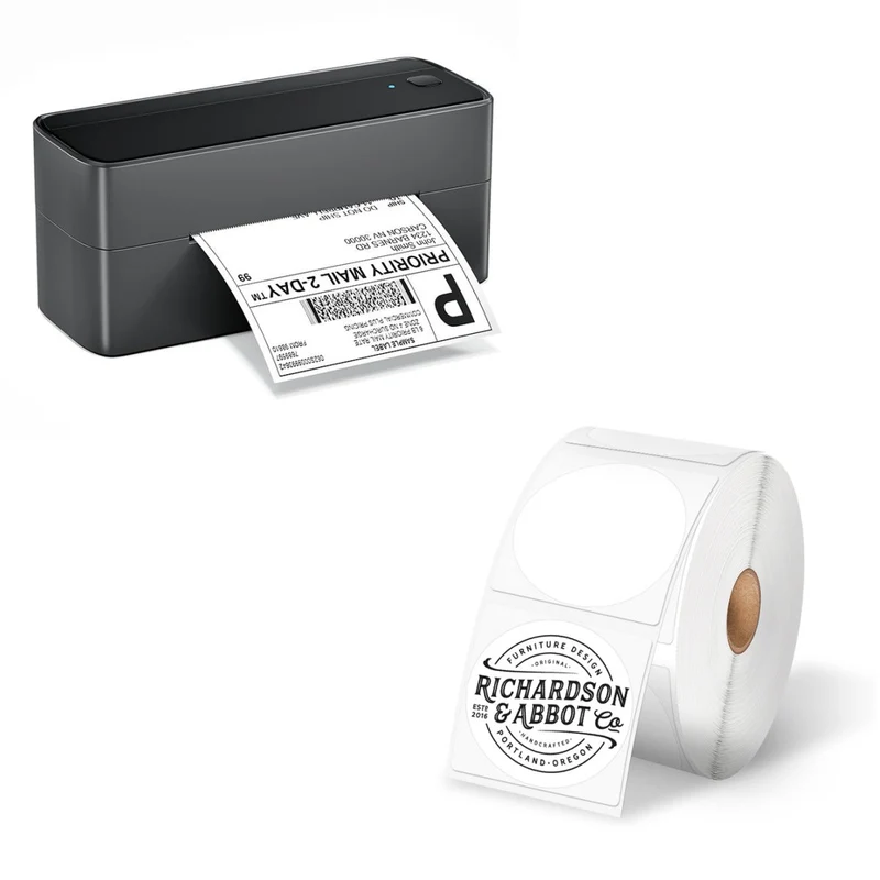 Phomemo PM241-BT Bluetooth Shipping Label Printer Kit
