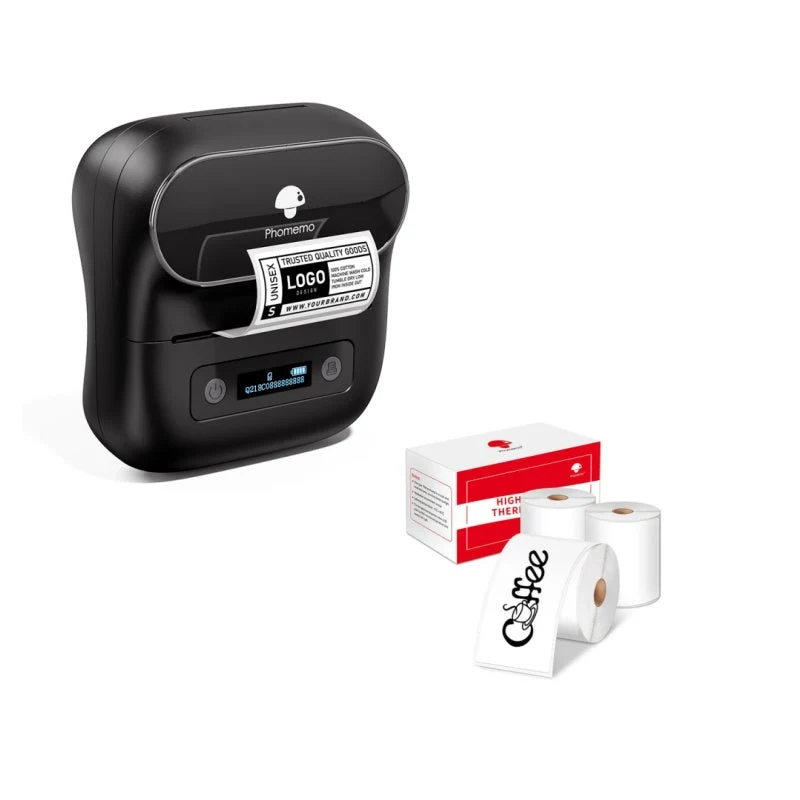 Phomemo M220 Bluetooth Portable Thermal Business Label Maker Kit