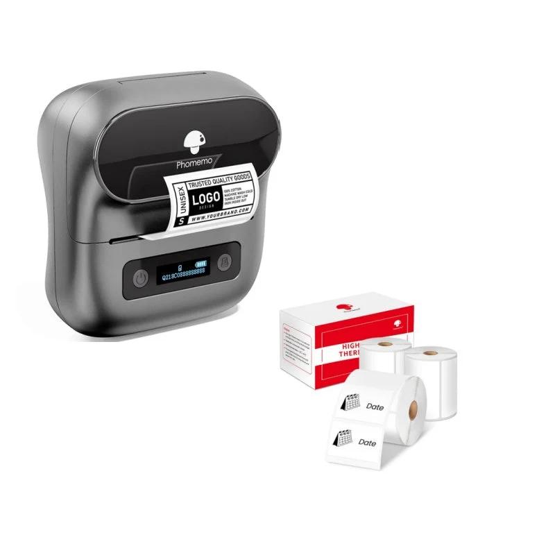 Phomemo M220 Bluetooth Portable Thermal Business Label Maker Kit