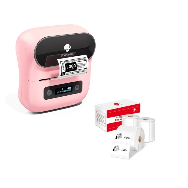 Phomemo M220 Bluetooth Portable Thermal Business Label Maker Kit