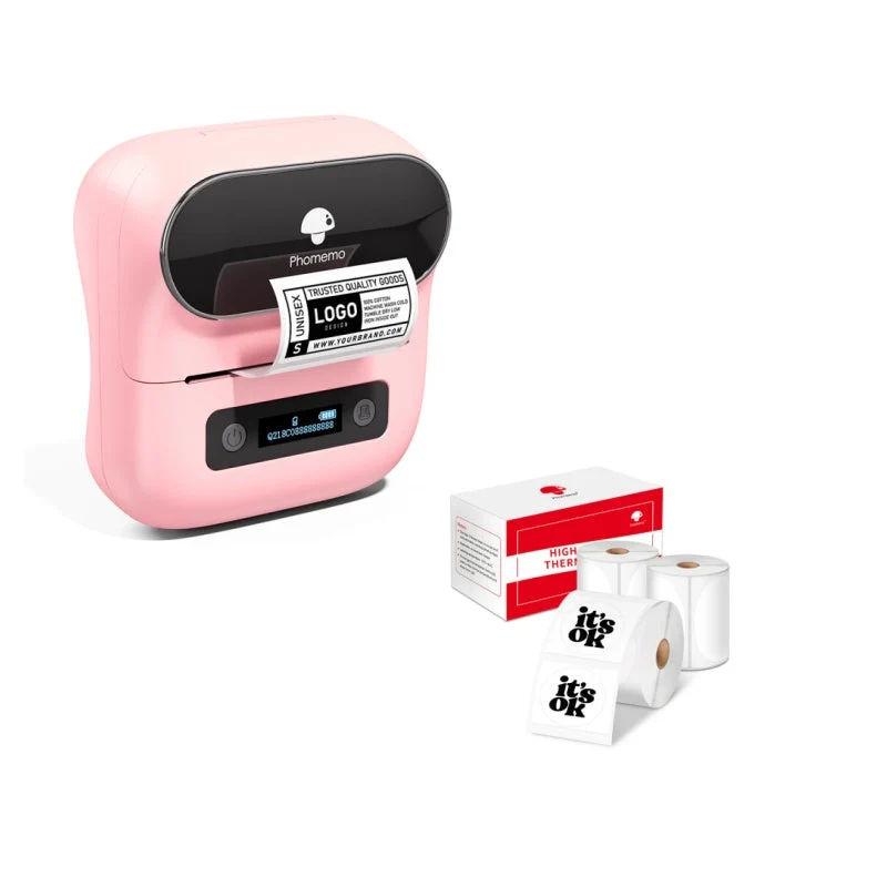 Phomemo M220 Bluetooth Portable Thermal Business Label Maker Kit