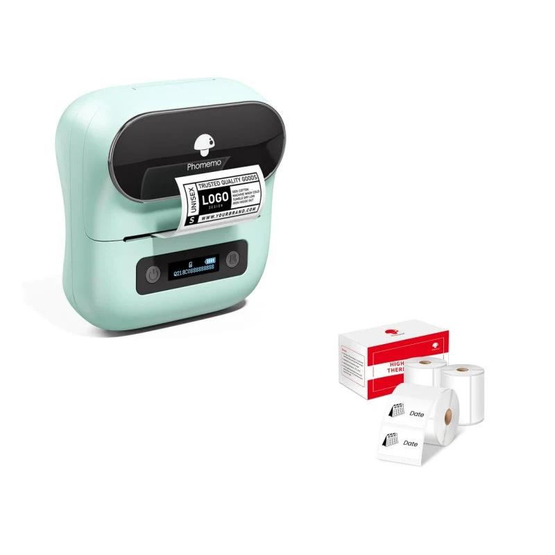Phomemo M220 Bluetooth Portable Thermal Business Label Maker Kit