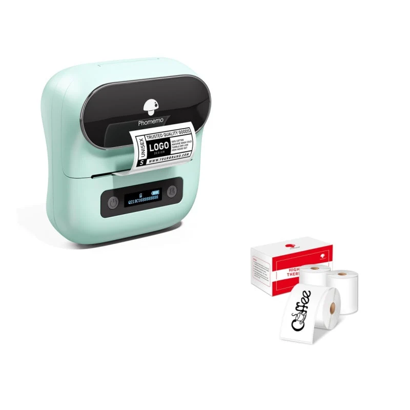 Phomemo M220 Bluetooth Portable Thermal Business Label Maker Kit