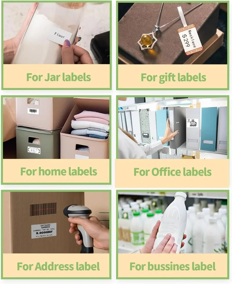 Phomemo 60x60mm Transparent Round Thermal Label for M200/M220/M221