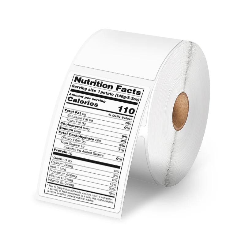 Phomemo 4"x6" Sticker Label for Shipping Label Printer (250 Labels/Roll)