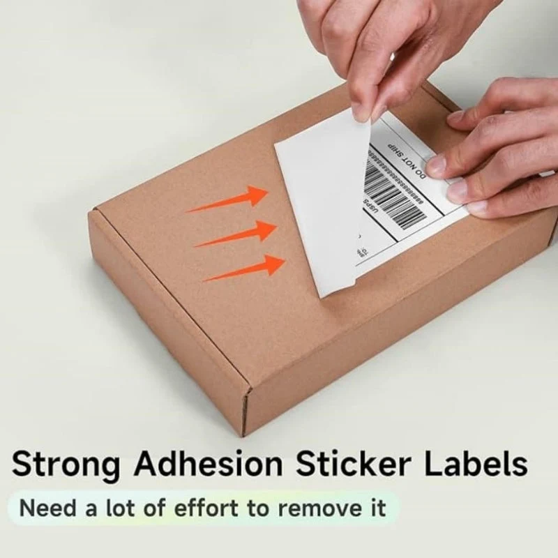 Phomemo 4"x6" Sticker Label for Shipping Label Printer (250 Labels/Roll)