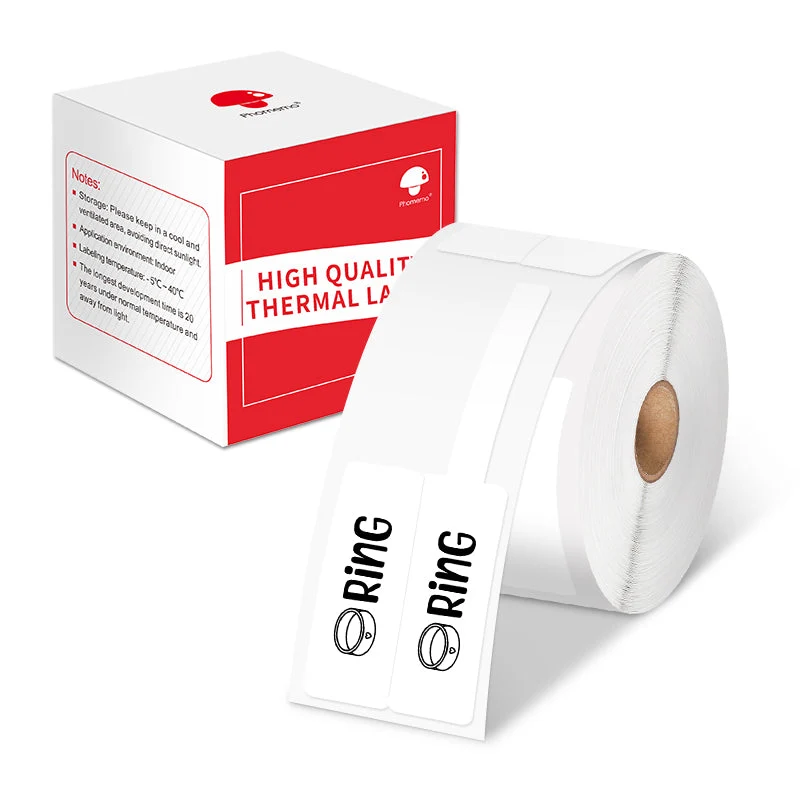 Phomemo 25×30mm Cable Label Thermal Label For M110/M120/M200/M220/M221/M150