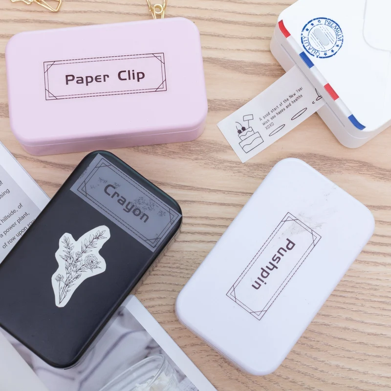 Phomemo 25mm Transparent Sticker Gold Sparkle/Silver Sparkle/Semi-Transparent Small Size Thermal Paper for M02 Pro/M02S 6 Rolls
