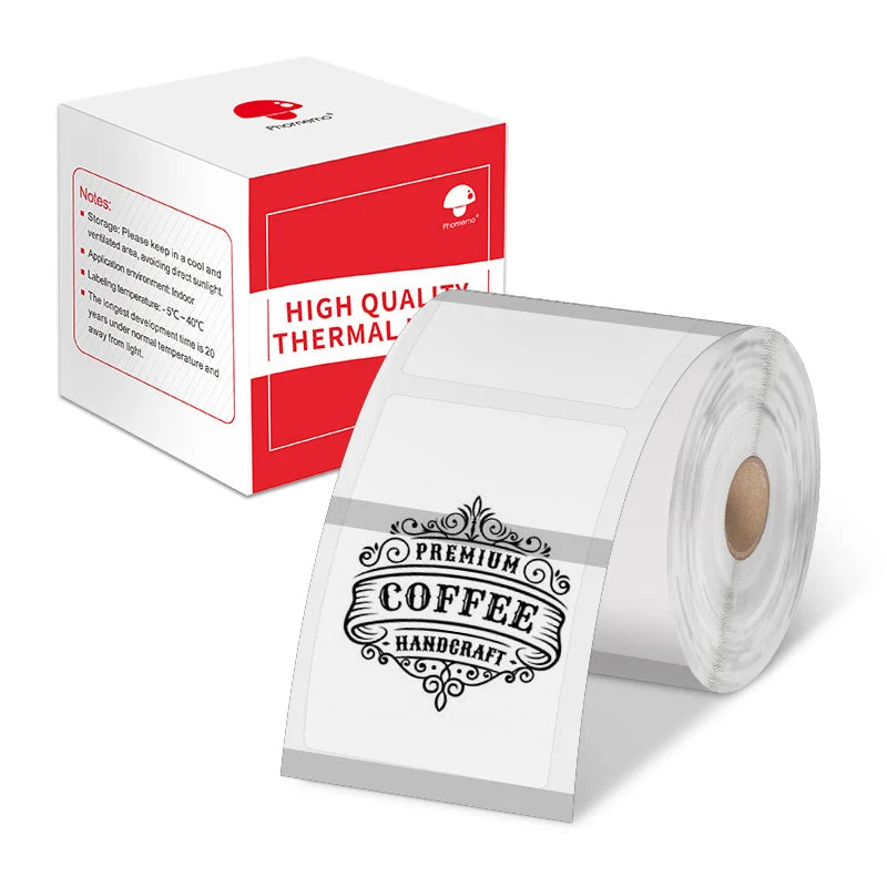 Phomemo 40×60mm Transparent Thermal Label for M110/M120/M200/M220/M221/M150