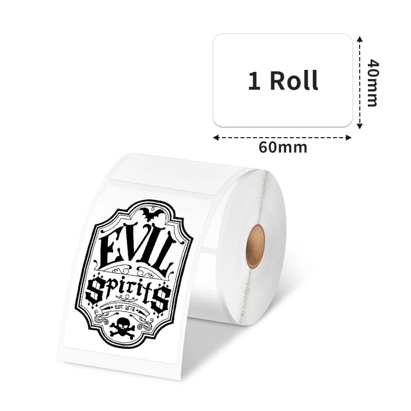 Phomemo 60×40mm White Label for M200/M220/M221 Label Maker
