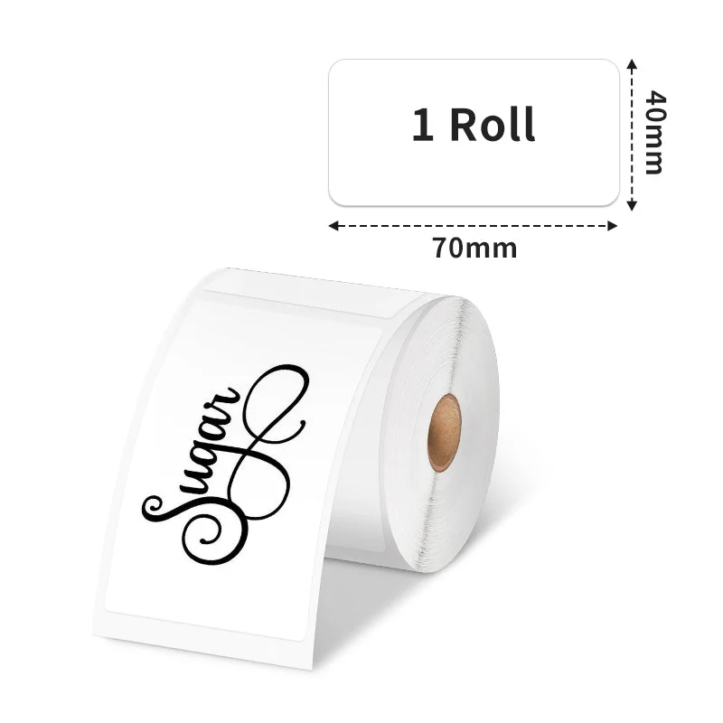 Phomemo 70×40mm White Label for M200/M220/M221 Label Printer