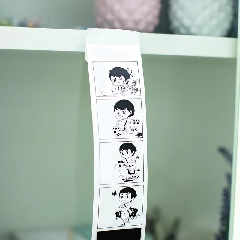 Phomemo 53mm White Non-Adhesive 10-Year-Lasting Thermal Paper for T02/M02X/M832 3 Rolls
