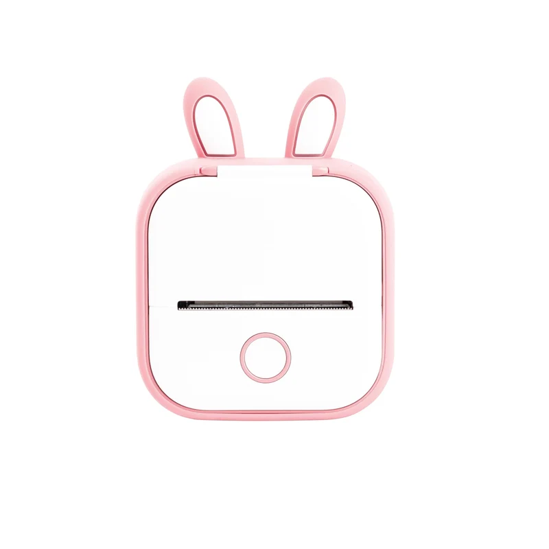Phomemo T02 Thermal Mini Printer Rabbit & Cat Ears Protective Cover