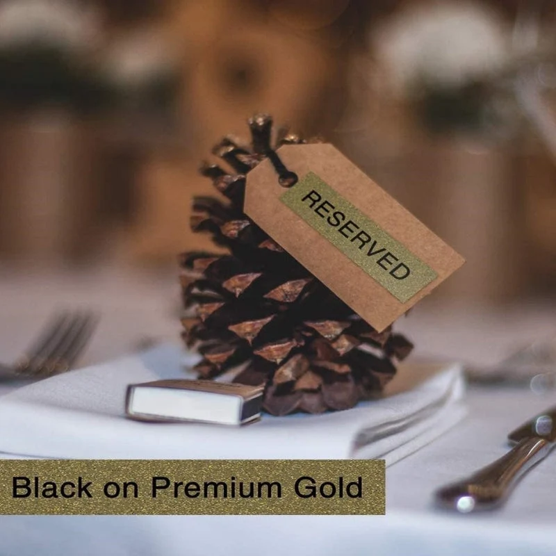 Phomemo 14x40mm Golden Thermal Label for D30/D35/Q30/Q30S