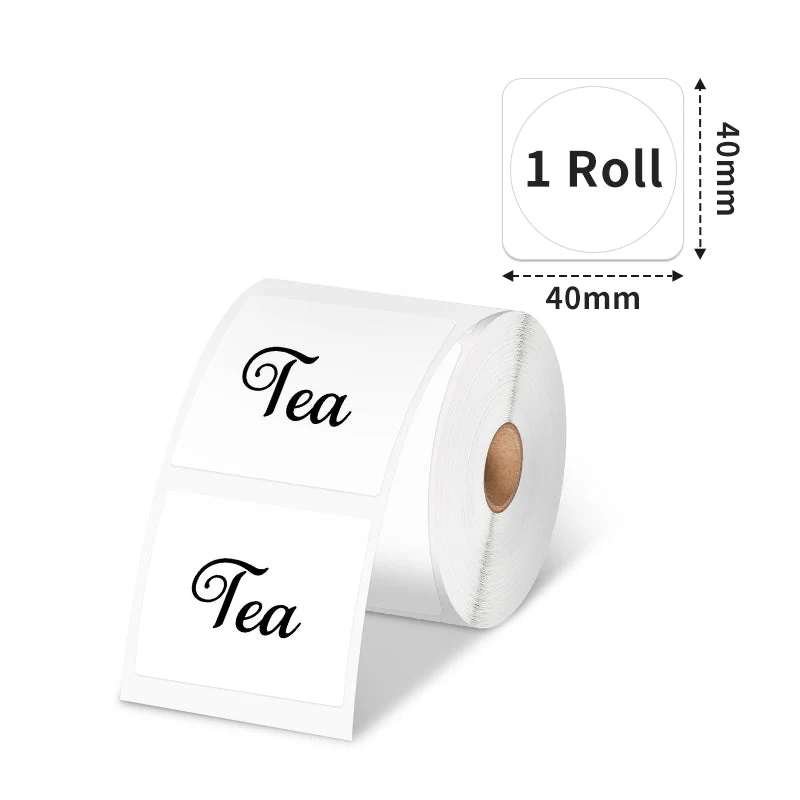 Phomemo 40×40mm White Thermal Label For M200/M110/M220/M120/M221/M150