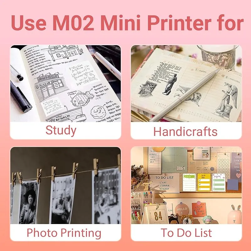 Phomemo M02 Mini Printer Gift Set