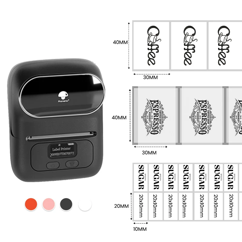 Phomemo M110 Bluetooth Label Printer Gift Set
