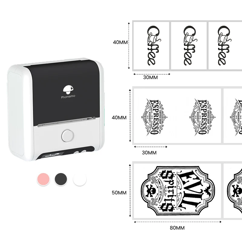 Phomemo M200 Bluetooth Label Printer Gift Set
