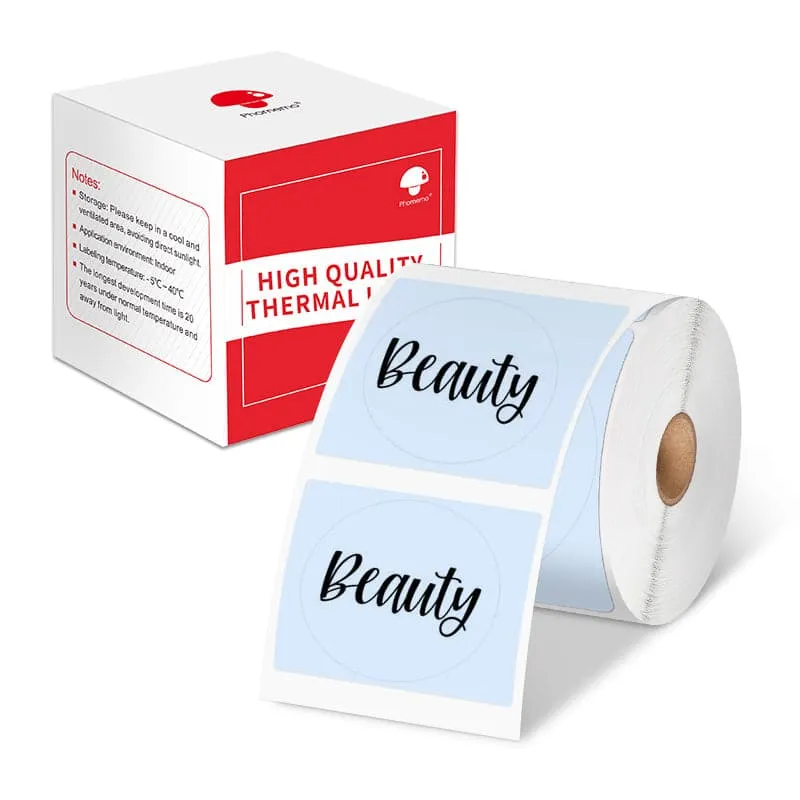 Phomemo 50×50mm Round Thermal Label for M110/M120/M200/M220/M221/M150