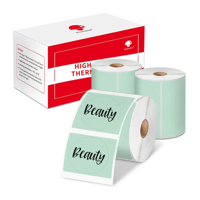 Phomemo 50×50mm Round Thermal Label for M110/M120/M200/M220/M221/M150