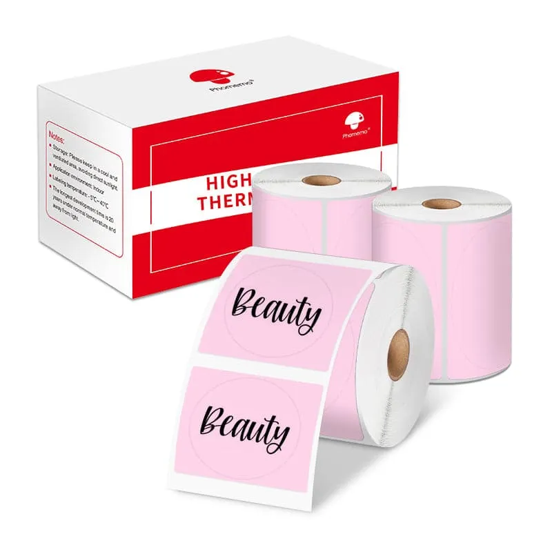 Phomemo 50×50mm Round Thermal Label for M110/M120/M200/M220/M221/M150