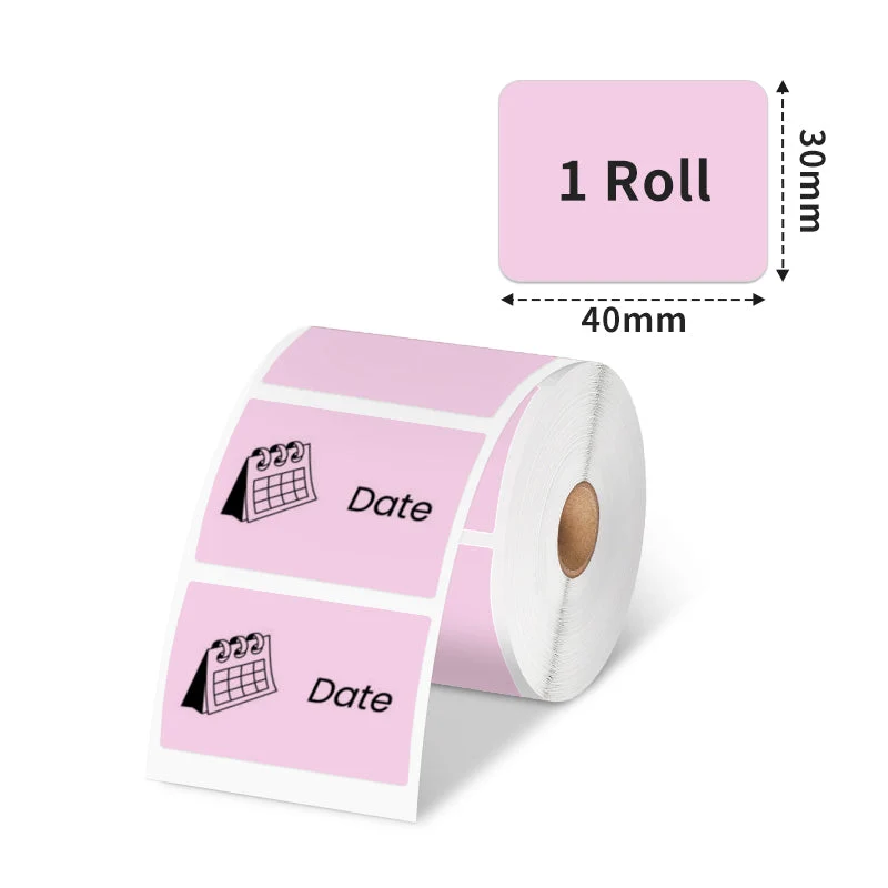 Phomemo 40×30mm Multi-Color Thermal Label for M110/M120/M200/M220/M221/M150
