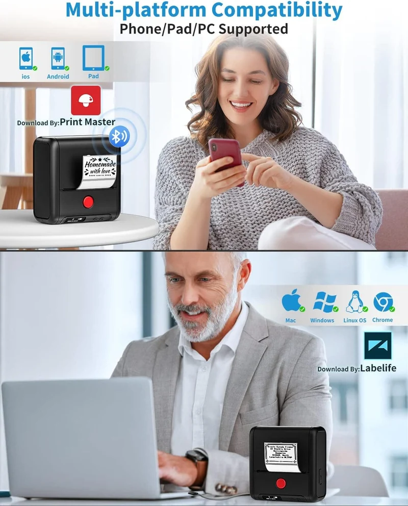 Phomemo M200 Bluetooth Portable Thermal Business Label Maker