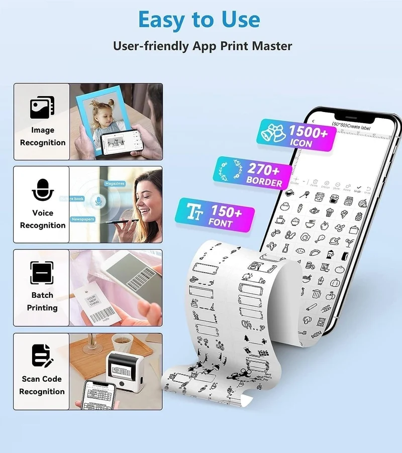 Phomemo M200 Bluetooth Portable Thermal Business Label Maker