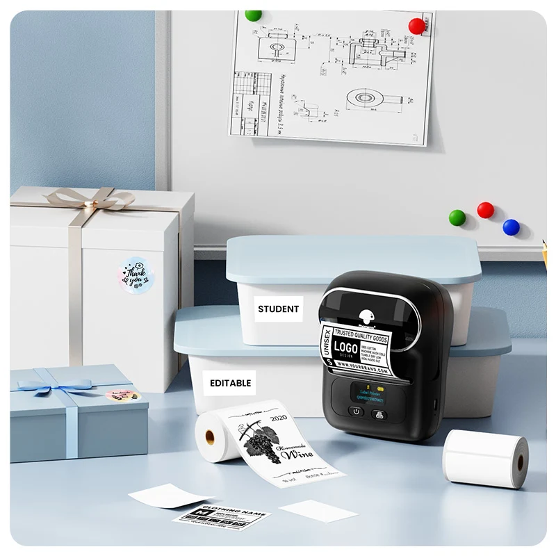 Phomemo M110 Bluetooth Portable Thermal Business Label Maker