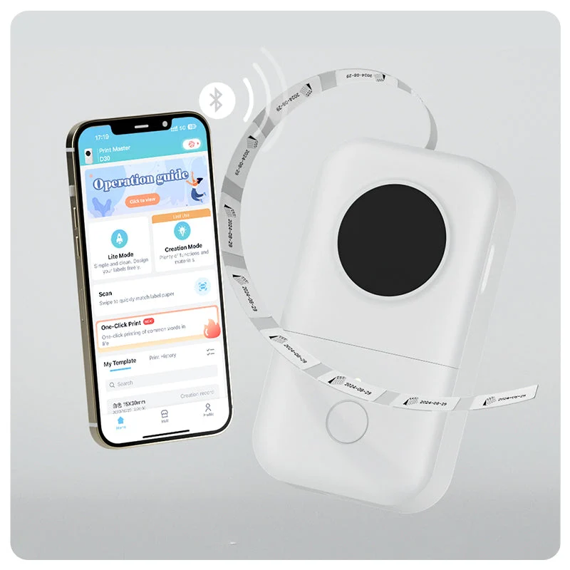 Phomemo D30 Portable Bluetooth Home Label Maker