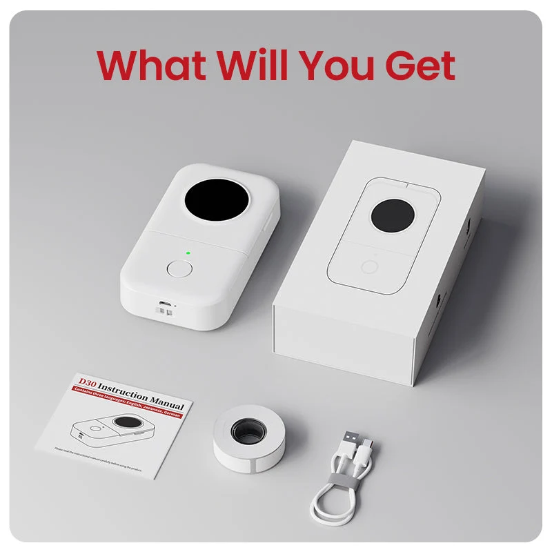 Phomemo D30 Portable Bluetooth Home Label Maker