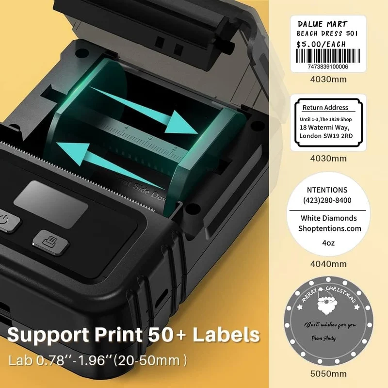Phomemo M120 Bluetooth Portable Thermal Business Label Maker