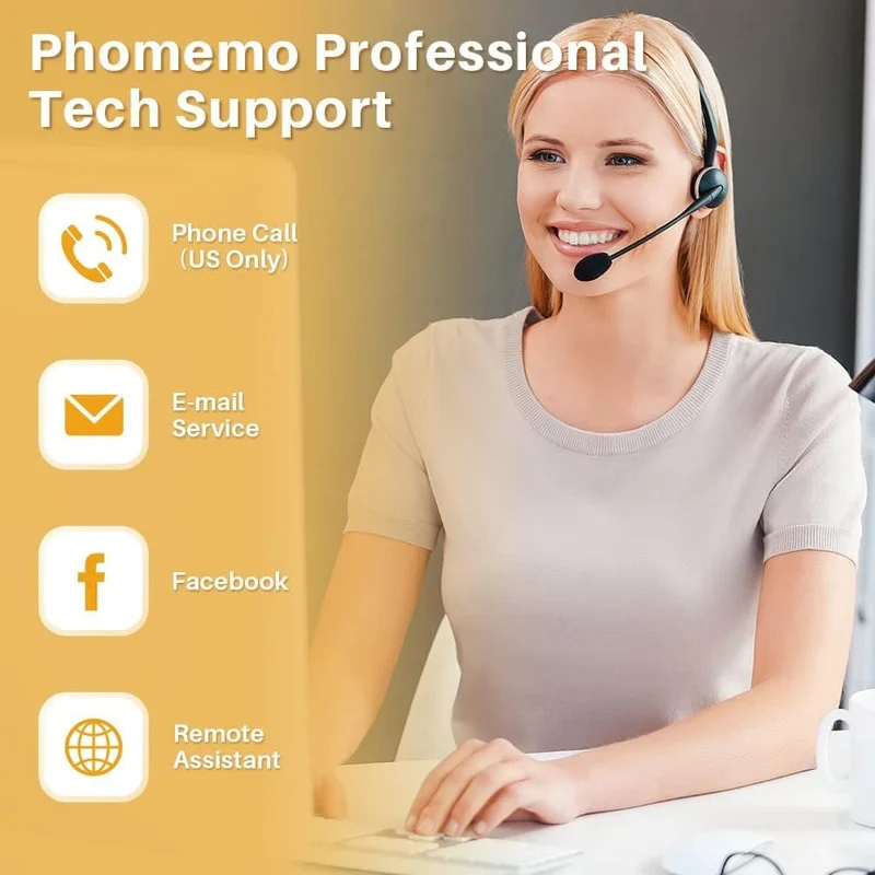 Phomemo M120 Bluetooth Portable Thermal Business Label Maker