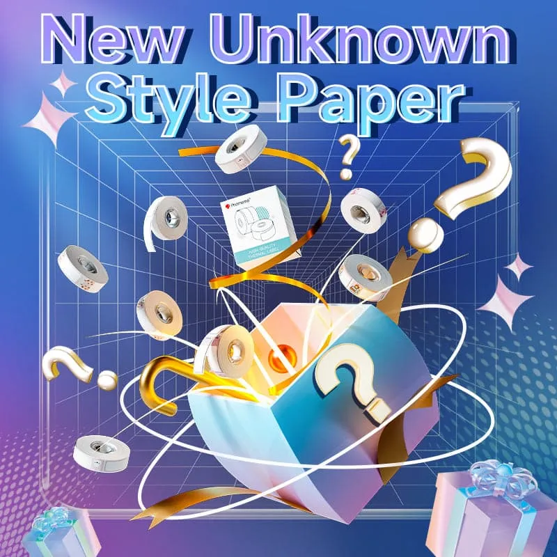 ❓Brand New Style❓6 Roll Lucky Label Box For D30/D30S Series