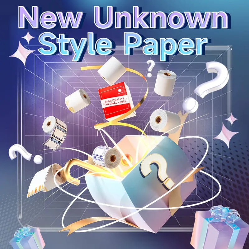 ❓Brand New Style❓ 6 Roll Lucky Label Box For M110 Series