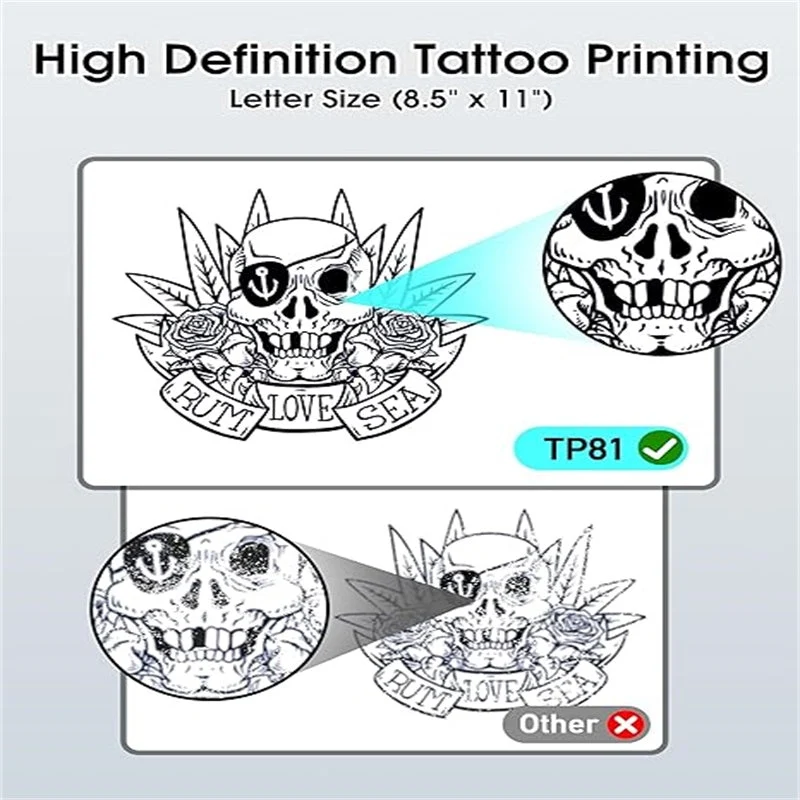 Phomemo TP81 Wireless Tattoo Template Printer
