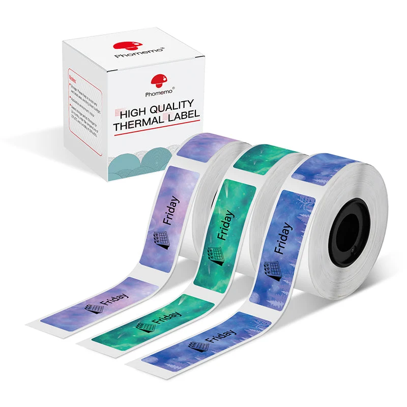 Phomemo 14x50mm Nighttime?Celestial Label for D30/D35/Q30/Q30S