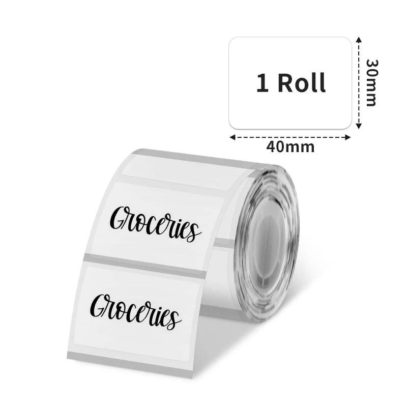 Phomemo 40x30mm Clear Thermal Label for M220/M200/M221/M120/M110/M150