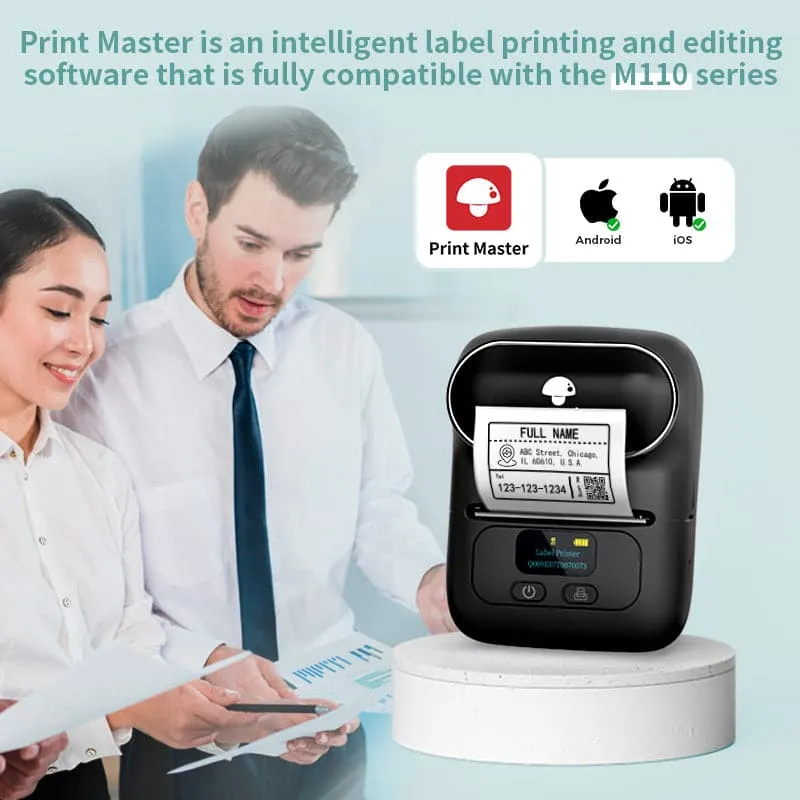 【NEW】Phomemo M110 Bluetooth Label Maker Gift Set
