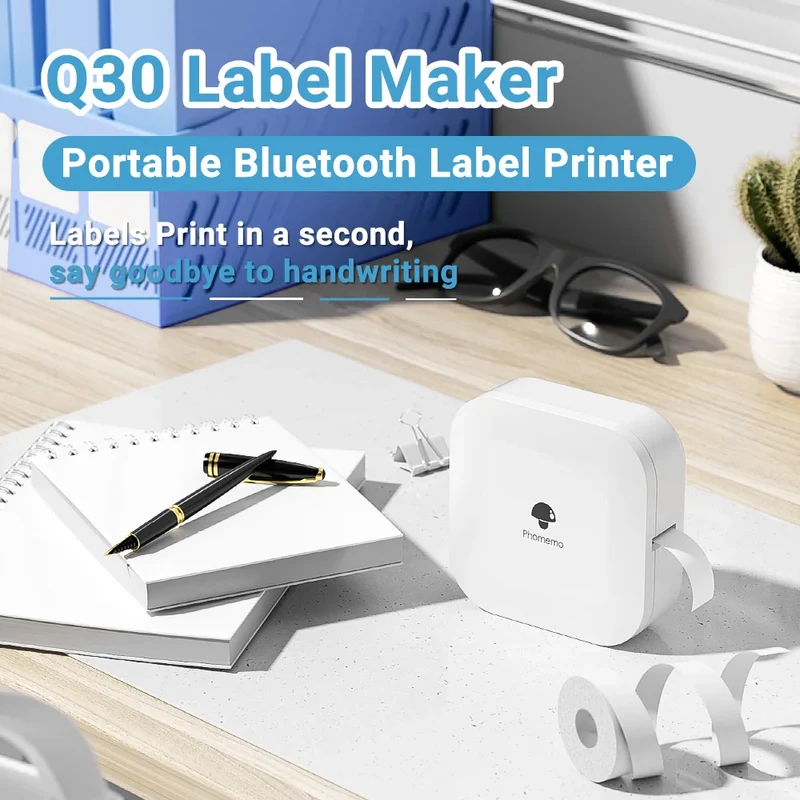 Printiup Label Mini – Étiqueteuse Thermique Portable Bluetooth 15 mm – Maison & Organisation
