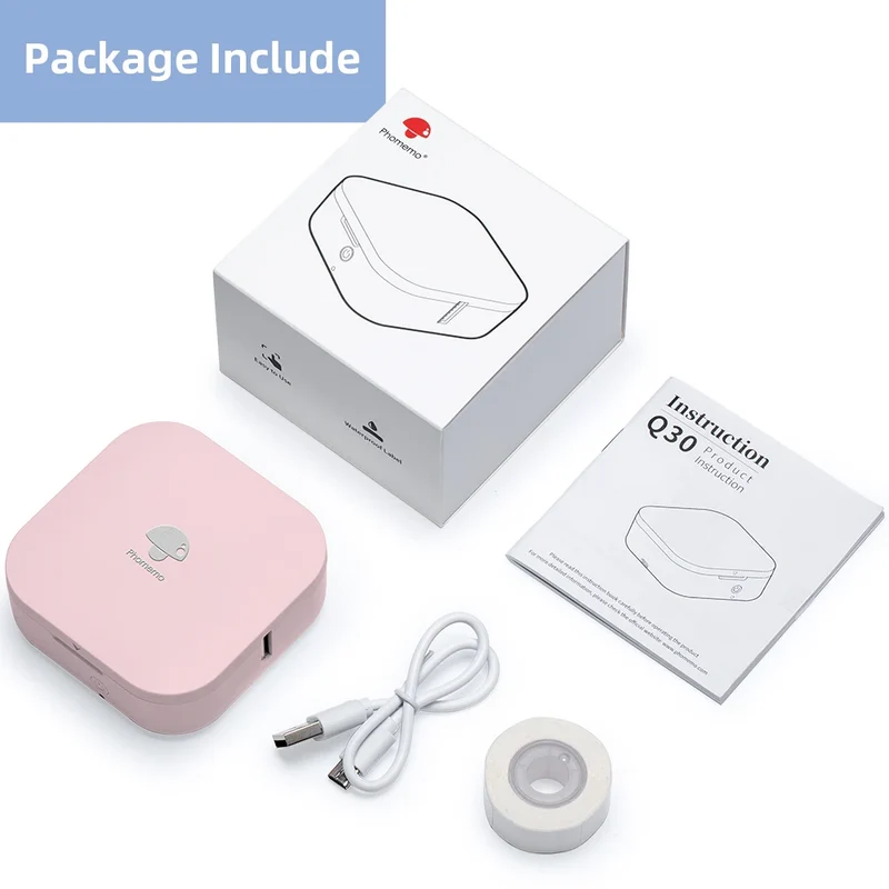 Printiup Label Mini – Étiqueteuse Thermique Portable Bluetooth 15 mm – Maison & Organisation