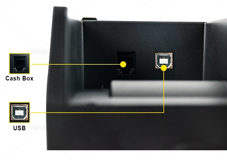 Printiup POS Flex - Imprimante Thermique Caisse 58 mm – Bluetooth & USB – Compatible iOS, Android, Windows & Mac