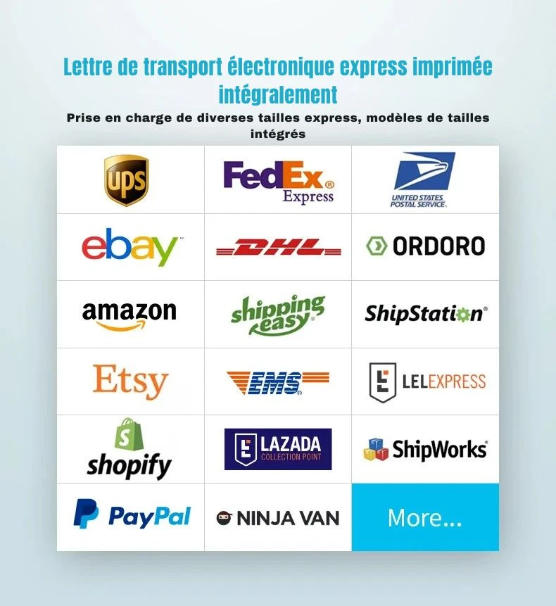 Printiup Label One – imprimante Thermique Étiquettes 4x6 Bluetooth – Compatible Windows, Mac, iOS & Android