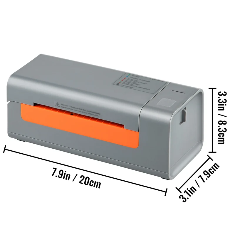 Imprimante Thermique Étiquettes 4x6 – Spéciale Expédition E-commerce – Sans Encre – Compatible Windows & Mac
