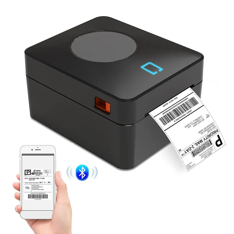 Printiup Label Flex - Imprimante Thermique Étiquettes 4x6 Bluetooth – Polyvalente & Rapide – Compatible Windows, Mac, iOS & Android