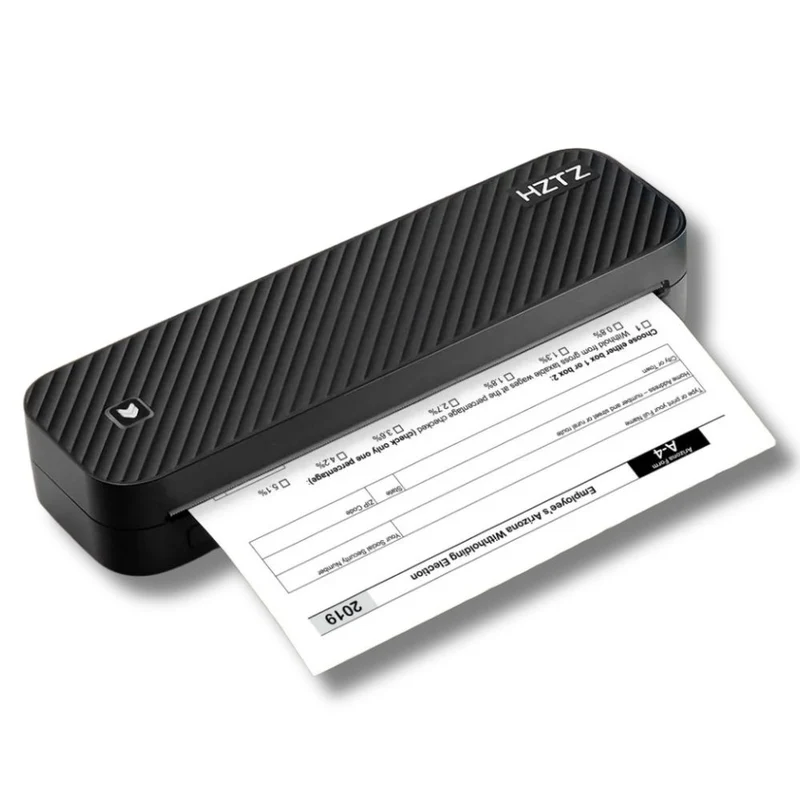 Printiup A4 Work – Imprimante Thermique Portable Étudiant – Sans Encre Bluetooth – Impression PDF, Word & Excel (Maison, Bureau, École, Travail)