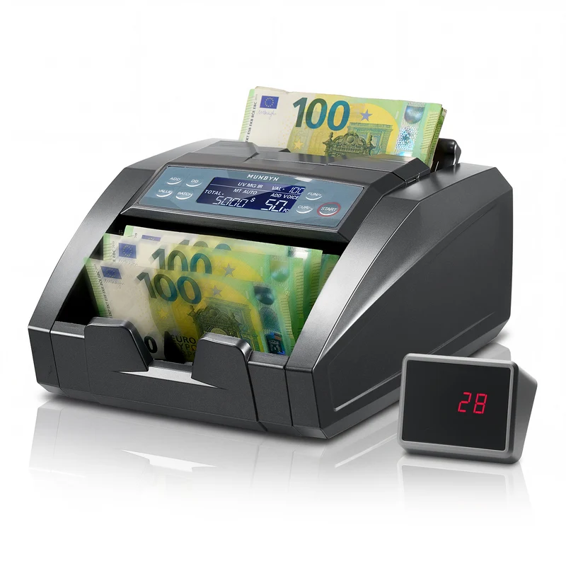 MUNBYN IMC27 Money Counter Machine with External LED Display